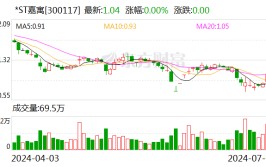 *ST嘉寓：再次延期至7月10日前复兴
年报问询函