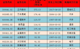 上半年十大牛股出炉：正丹股份涨逾3倍 多只低空经济概念股上榜