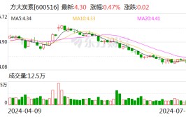 方大炭素：分公司
拟6000万元-1.19亿元对海航控股股票举行
投资