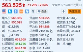 赛默飞世尔涨超2% Q2业绩超预期 上调整年
收入及EPS指引