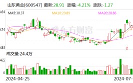 山东黄金：以13.47亿元竞得大桥金矿详查探矿权