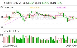 ST洲际：申请取消股票其他风险警示