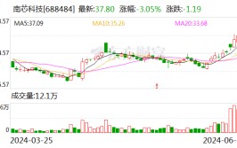 南芯科技大宗买卖
业务
成交484.21万元 买方为机构专用席位