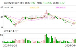 周一停牌 威创股份将“披星戴帽”