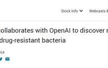 AI助力医疗创新！礼来与OpenAI相助开辟
新型抗菌药物