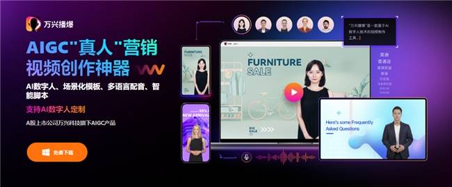 商务部等九部分连合发声力挺跨境电商 万兴科技旗下万兴播爆AI赋能出海营销 商务部等九部分连合发声力挺跨境电商 万兴科技旗下万兴播爆AI赋能出海营销 时时快讯