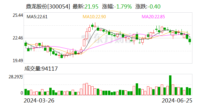 鼎龙股份：2024年上半年净利同比预增110%-130% 鼎龙股份：2024年上半年净利同比预增110%-130% 时时快讯