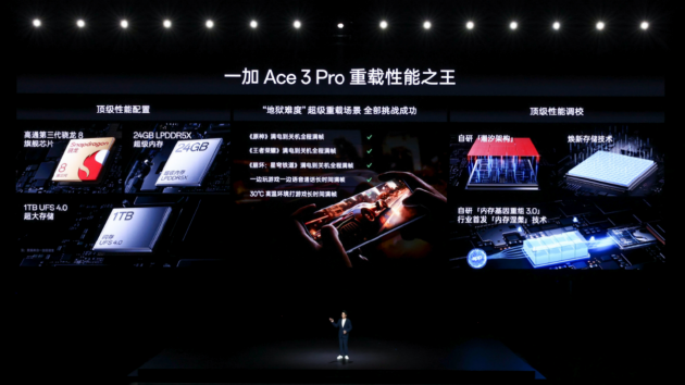 年度性能产品 一加 Ace 3 Pro 正式发布 售价3199元起 年度性能产物一加 Ace 3 Pro 正式发布 售价3199元起 时时快讯