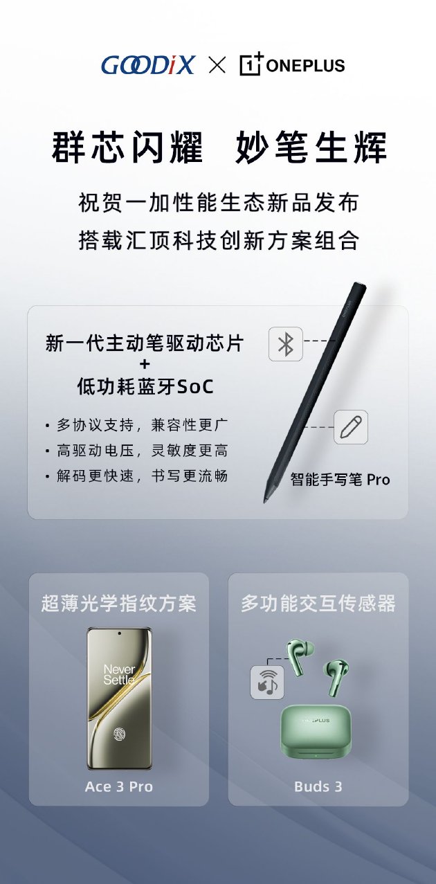 年度性能产物一加 Ace 3 Pro 正式发布 售价3199元起 年度性能产物一加 Ace 3 Pro 正式发布 售价3199元起 时时快讯
