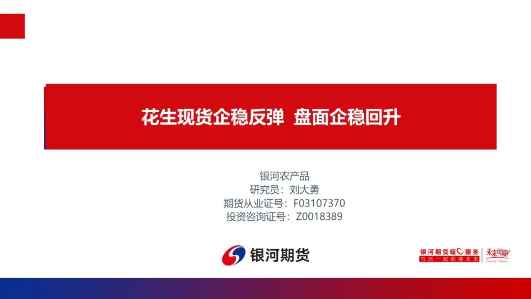 【花生周报】东北产区花生止跌反弹  盘面底部反弹 【花生周报】东北产区花生止跌反弹  盘面底部反弹 时时快讯