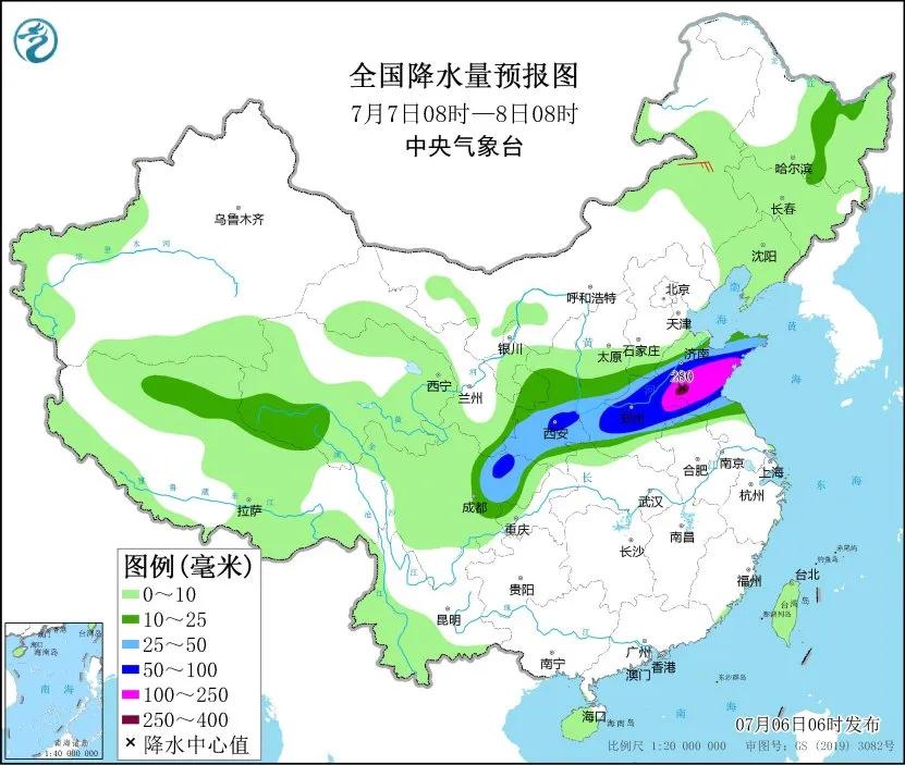 未来三天国内天气预报（7月6日） 将来三天国内气候预报（7月6日） 时时快讯
