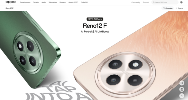 OPPO Reno 12F 4G全球发布 搭载骁龙685处理器 OPPO Reno 12F 4G环球
发布 搭载骁龙685处理
惩罚
器 时时快讯
