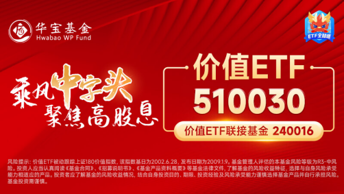 高股息涨势暂歇，价值ETF（510030）止步日线七连阳！机构：三季度有望迎来市场拐点 高股息涨势暂歇，代价
ETF（510030）止步日线七连阳！机构：三季度有望迎来市场拐点 时时快讯